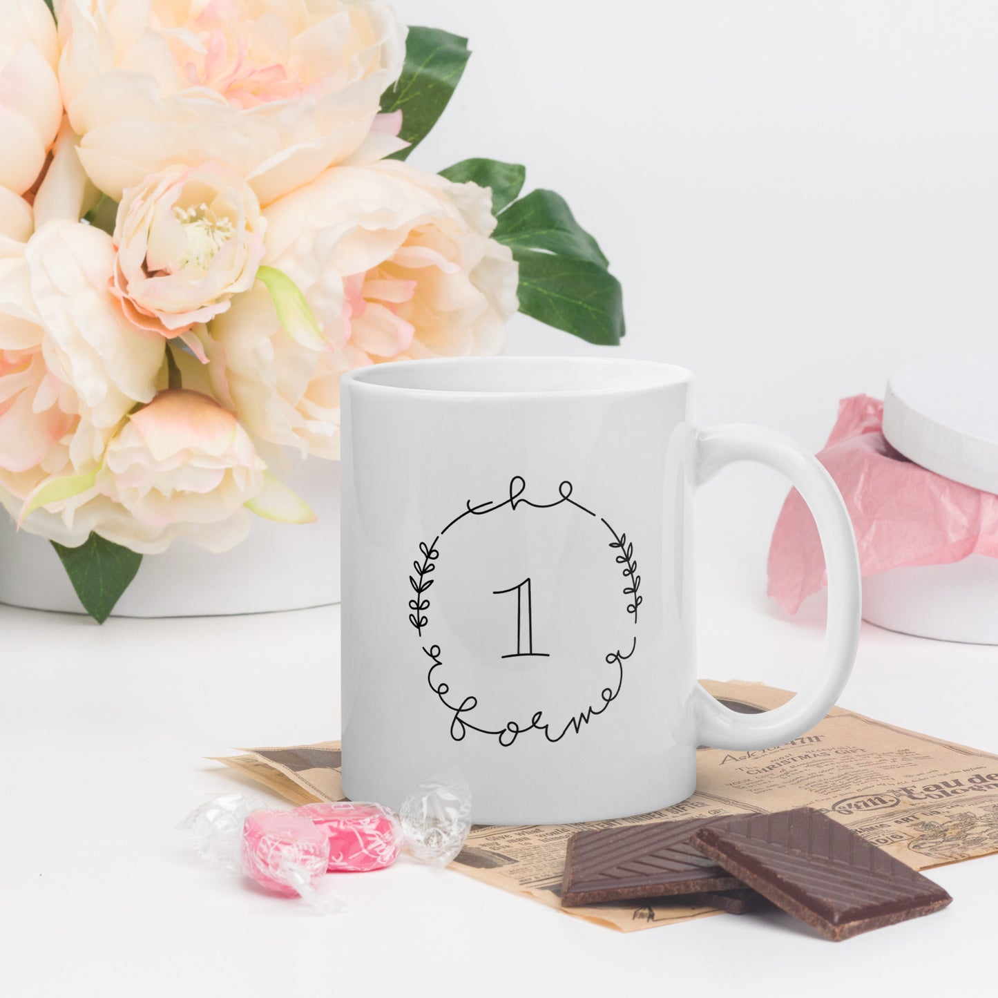 The Reformer - Enneagram Type 1 - White glossy mug