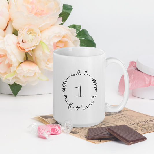 The Reformer - Enneagram Type 1 - White glossy mug